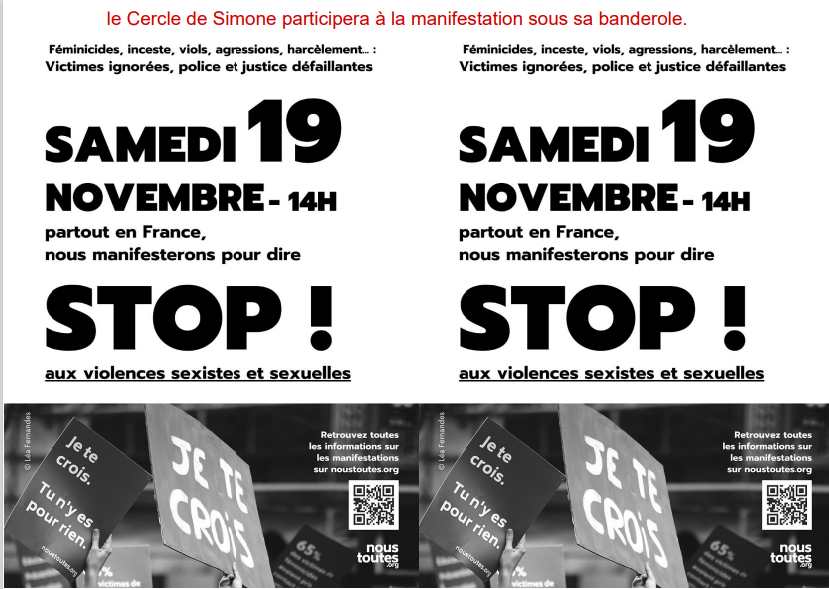 Manifestation 19 novembre 2022